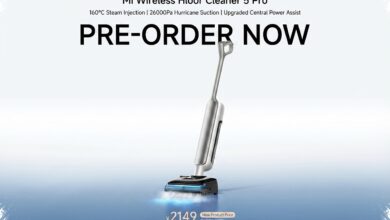 Xiaomi Mijia Floor Scrubber 5 Brings 18,000Pa Suction and 45-Minute Cleaning