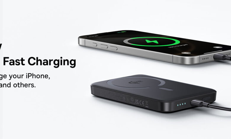 Baseus’ Ultra-Thin Magnetic Power Bank Packs 22.5W Charging and Built-In Cooling