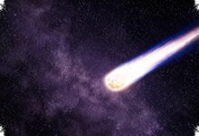 PUNCH Catches A Rare Solar Strike On Comet Lemmon, Its Tail Split In Two