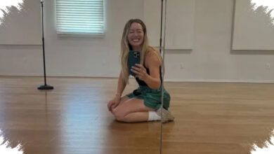 Hilary Duff’s Wet Tank Top Turns See-Through in Bath & Body Works Campaign
