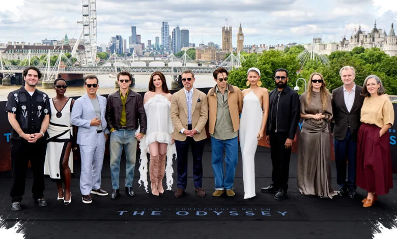 Zendaya and the Cast of The Odyssey Bring Star Power to London, Captured in One Frame