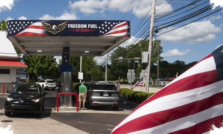 Trump Pushes Cheap Gas at Freedom Fuel, But the Big Mystery Is Who’s Paying