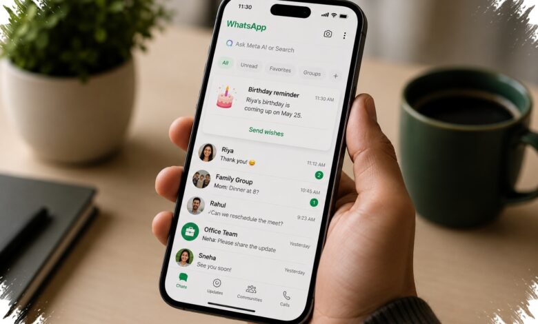 WhatsApp’s Birthday Reminder Could Save Users From Another Late Greeting