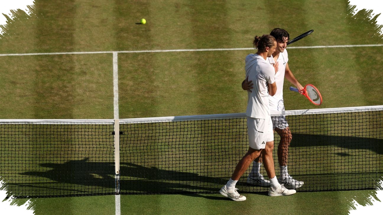 Fritz’s Wimbledon Run Ends After Knee Tendinitis Flared Up Against Zverev