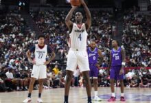 AJ Dybantsa Steals The Spotlight In Wizards-Jazz Summer League Duel