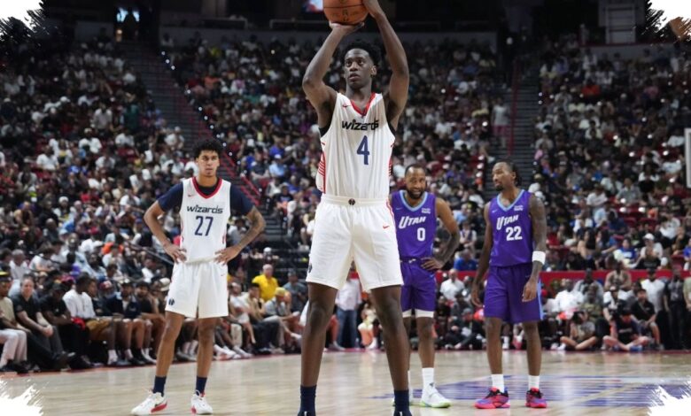 AJ Dybantsa Steals The Spotlight In Wizards-Jazz Summer League Duel