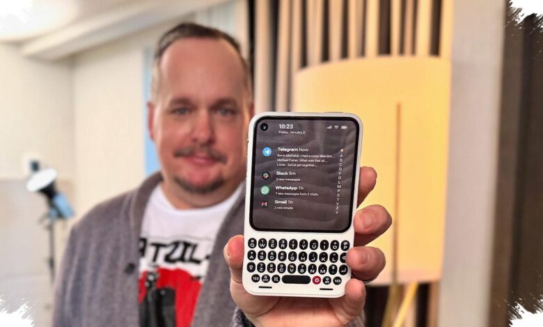 Clicks Communicator Brings Back BlackBerry Feel, Now With Android 16