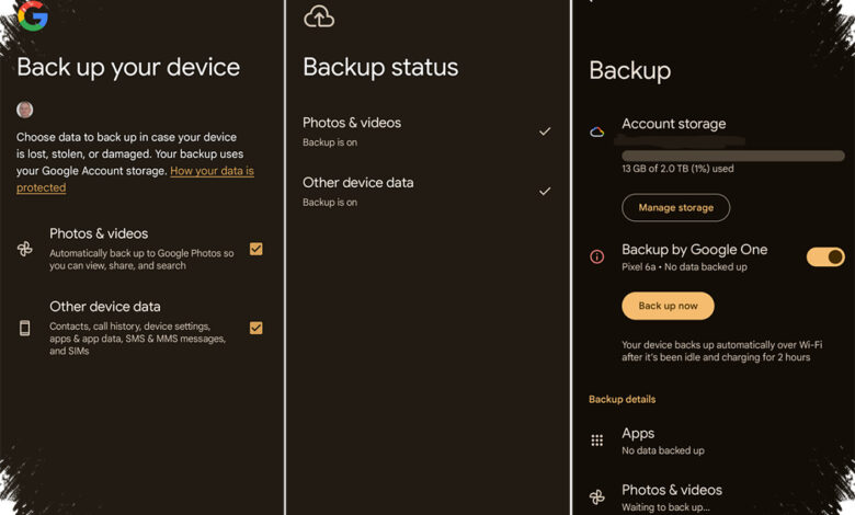 Google Changes Android Backup Rules, Users Will Need To Monitor Storage More Carefully
