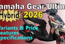 Yamaha Gear Ultima Hybrid Offers Families a Practical Edge for Daily City Travel