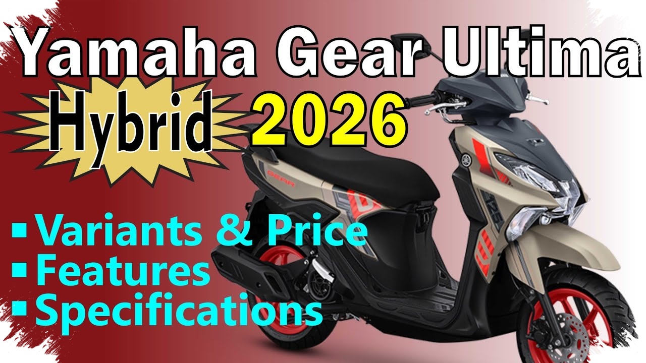 Yamaha Gear Ultima Hybrid Offers Families a Practical Edge for Daily City Travel