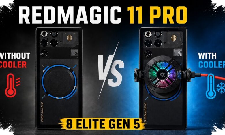 RedMagic 11S Pro Pushes Snapdragon 8 Elite to Its Limit, a 24,000 RPM Fan Keeps It Cool