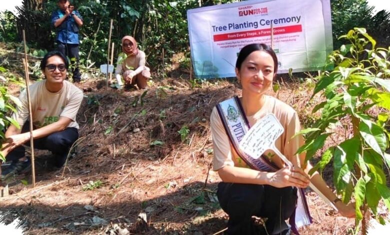 Sharp Turns Runners Into 600 Trees, and One Forest Habitat Gets a Second Chance