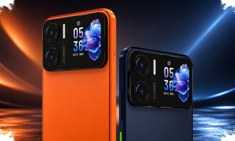Acer Sospiro A15 Brings a Rear Display, and Selfies Can Use Its 64MP Camera