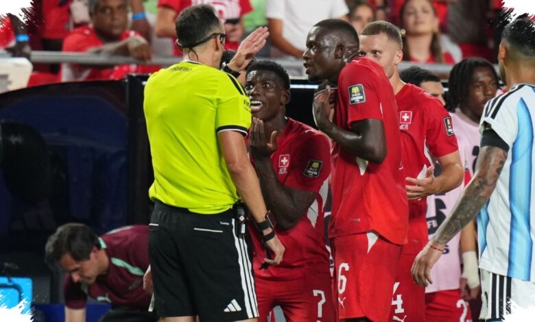 Switzerland Left Furious After Embolo’s Red Card Flips Quarterfinal Against Argentina