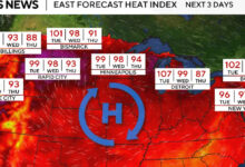 Heat Dome Grips 100 Million Americans, Maps Show The States Facing The Worst Of It