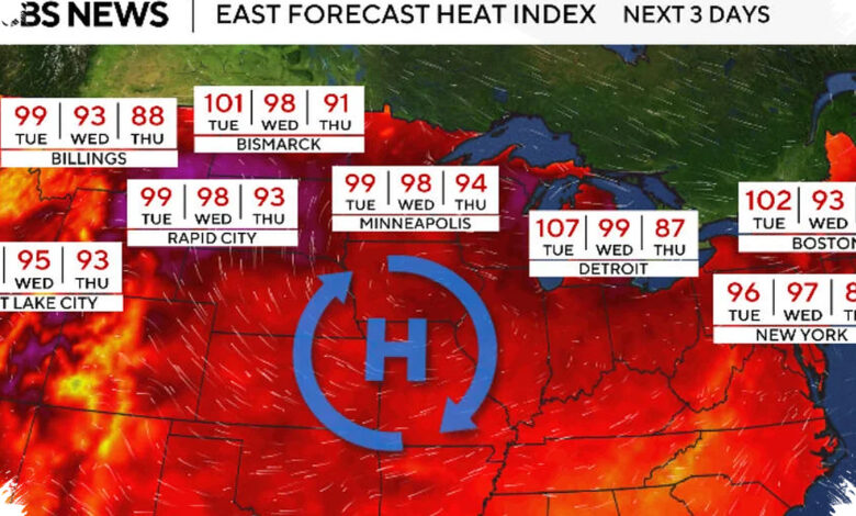 Heat Dome Grips 100 Million Americans, Maps Show The States Facing The Worst Of It