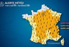 Heatwave Eases Slowly, Central-Eastern France Faces Violent Storms Wednesday