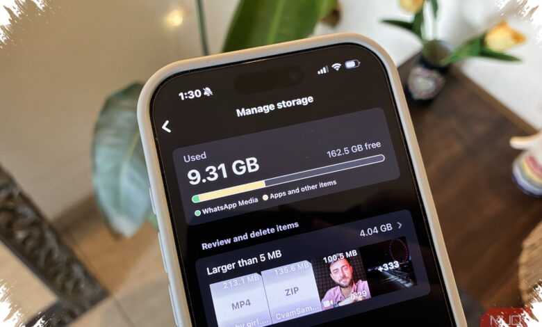3 Ways to Clear Large WhatsApp Files, and Free Up Android and iPhone Storage