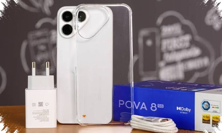 Tecno Pova 8 5G Puts 8,000mAh Battery First, Then Adds a Surprisingly Full Feature Set
