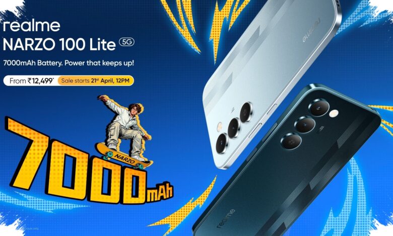 Realme Narzo 100x 5G Packs 8,000mAh Battery, But Its HD+ Screen Raises Questions