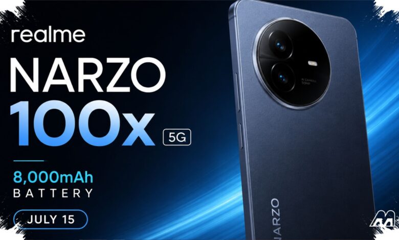 Three-Day Battery Takes Center Stage on Realme Narzo 100x, Priced From 20,999 Rupees