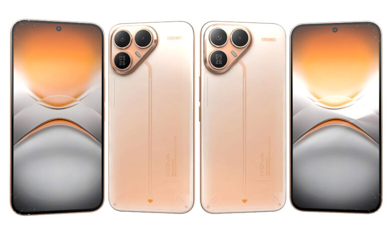Tecno Pova 8 5G Adds a Rear Mini Display While Raising Battery Capacity to 8,000 mAh