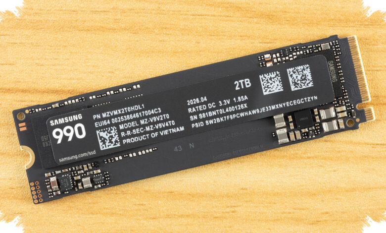Up to 30 AAA Games on One Drive, Samsung 990 SSD Comes to Indonesia
