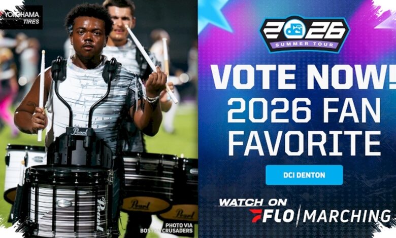 Carolina Crown Takes DCI Denton Fan Favorite, Every Vote Now Carries a Bigger Prize