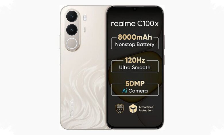 A Budget Phone Built to Last Between Charges, Realme C100x Packs 8,000mAh