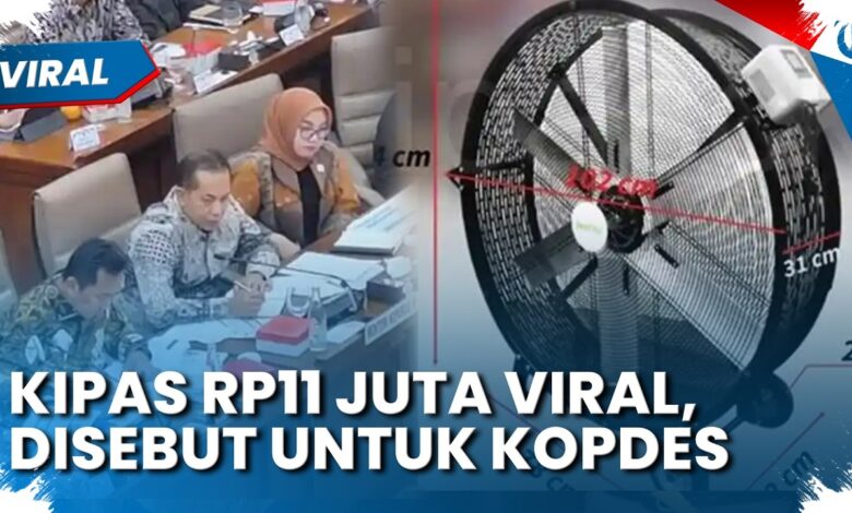 Why an Rp 11 Million Industrial Fan Entered Questions Over a Rp 1.8 Trillion Kopdes Budget
