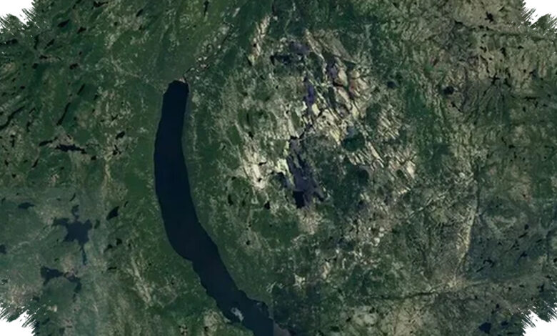 A Camping Search on Google Maps Led to a 390-Million-Year-Old Quebec Crater