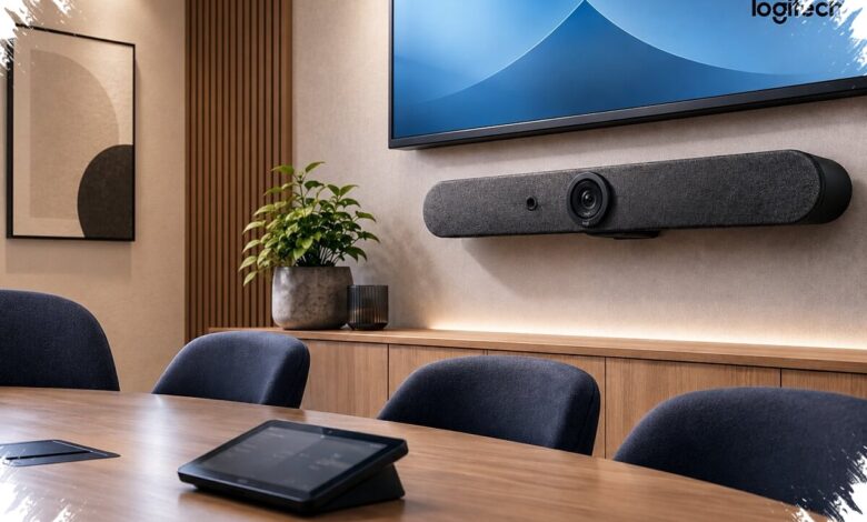 Logitech Pushes AI Cameras Into the Background for Large Hybrid Rooms