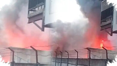 Fire Breaks Out Behind Sate Pak Joyo as Lubuk Linggau Firefighters Respond