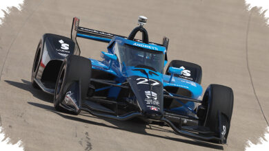 Kyle Kirkwood Sets the Pace as David Malukas’ Heavy Crash Cuts Nashville Practice Short