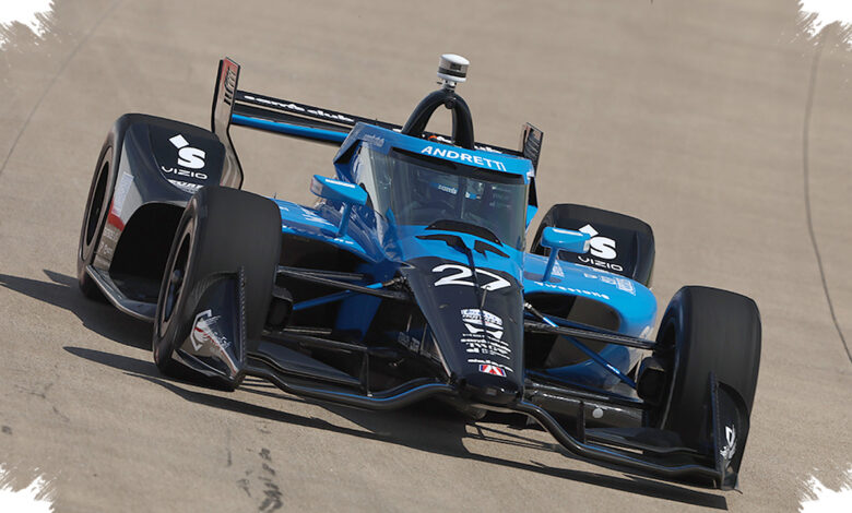 Kyle Kirkwood Sets the Pace as David Malukas’ Heavy Crash Cuts Nashville Practice Short