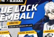 17 Free Fire Redeem Codes Offer Event Items as Blue Lock Collaboration Continues