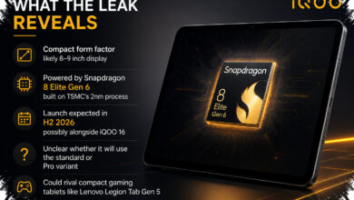 A Compact iQOO Tablet May Bring Flagship Snapdragon Power to a Smaller Format