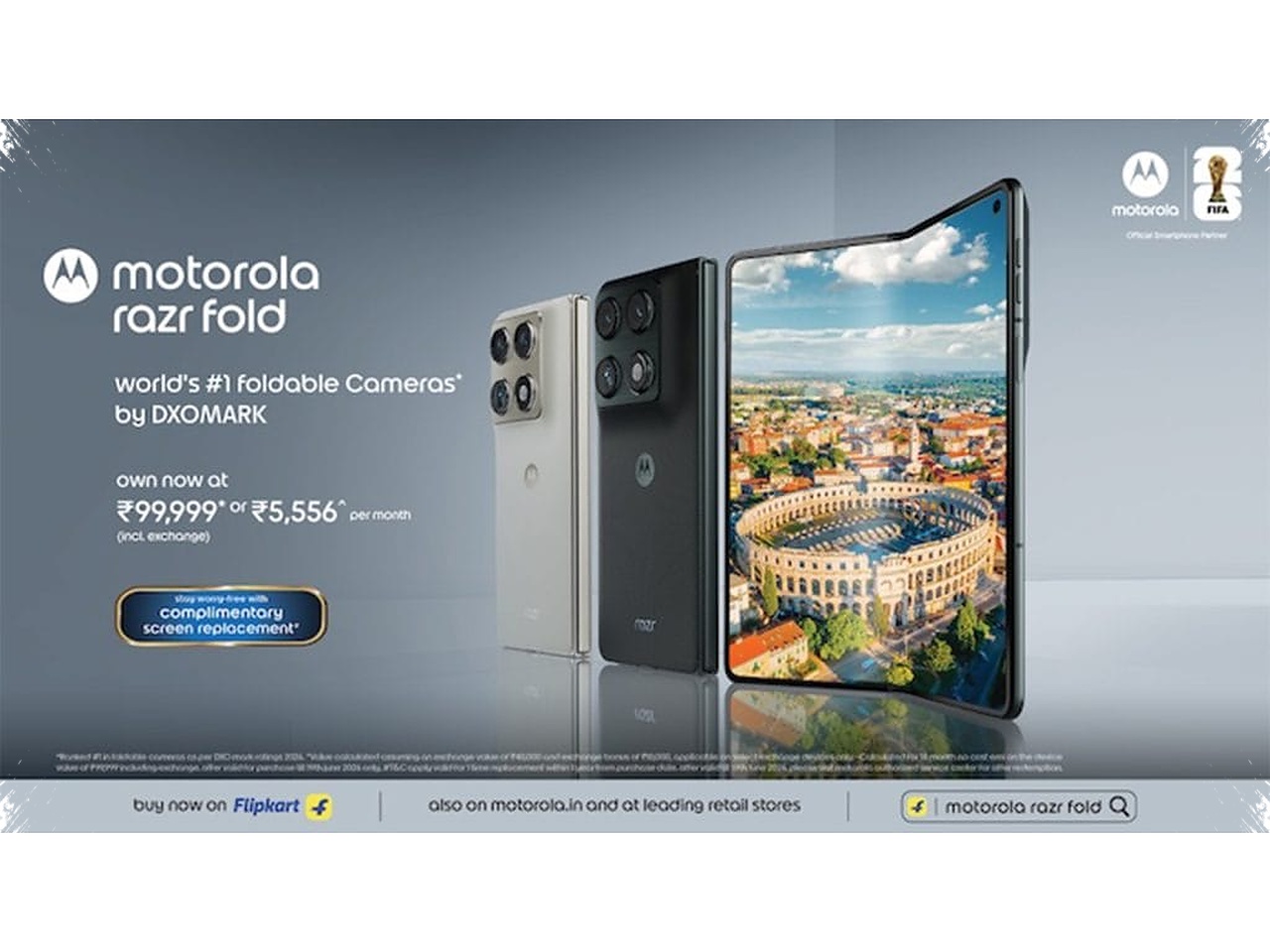 A 164 DXOMARK Score Puts Motorola Razr Fold Ahead of Foldable Camera Rivals