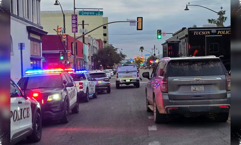 10 Hurt in Downtown Tucson Shooting, Suspect Is in Life-Threatening Condition