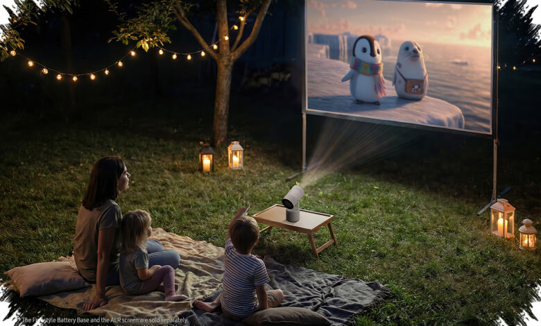 A Projector That Works Around Your Wall, Samsung Freestyle+ Puts AI First