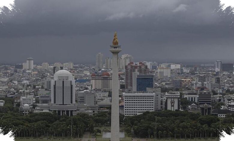 Rain May Reach 19 Indonesian Regions Including Jakarta Despite a Drier Outlook