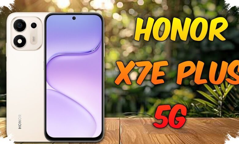 Honor X7e Plus 5G Puts an 8,100mAh Battery Ahead of the Usual Mid-Range Formula