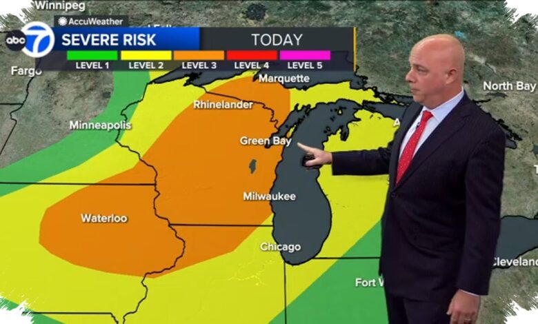 Chicago Faces Smoky Skies and Severe Storm Risk as Air Quality Alert Stays in Effect