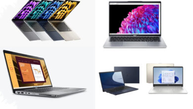 5 Office Laptops From Budget to Premium, Built for Daily Work and Mobility