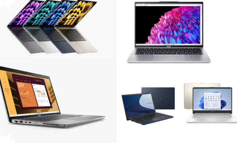 5 Office Laptops From Budget to Premium, Built for Daily Work and Mobility