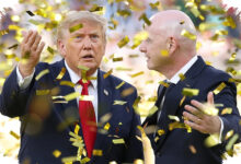 The Guardian’s Trump World Cup Caption Landed After an Awkward Trophy Moment