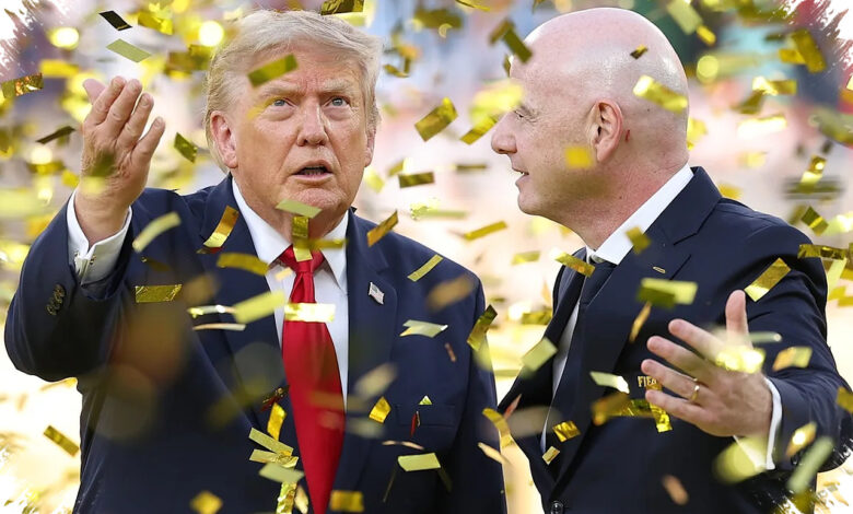 The Guardian’s Trump World Cup Caption Landed After an Awkward Trophy Moment