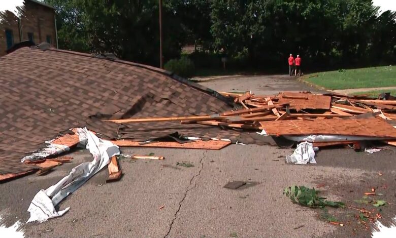 Severe Storm Rips Roof From Newark Church, Knocks Out Power Across Licking County