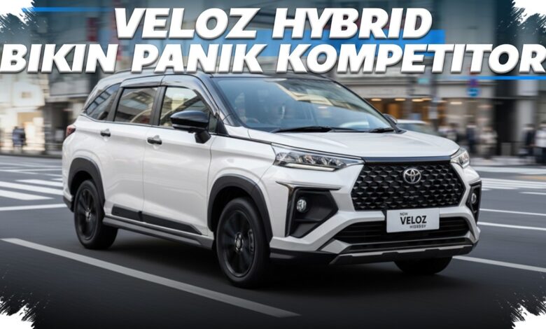 Toyota Veloz Hybrid EV Brings Self-Charging Efficiency to Family MPV Buyers