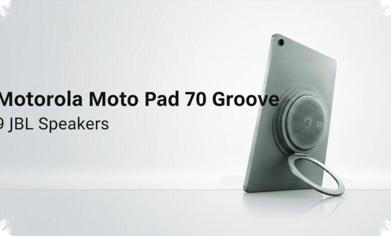 Nine JBL Speakers Set Moto Pad 70 Groove Apart Ahead of July 31 Launch